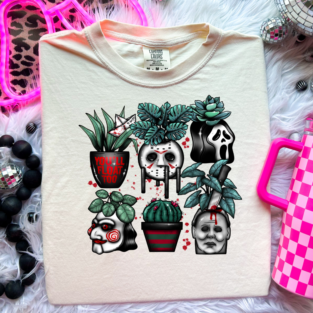 HORROR PLANTS TSHIRT OR CREWNECK