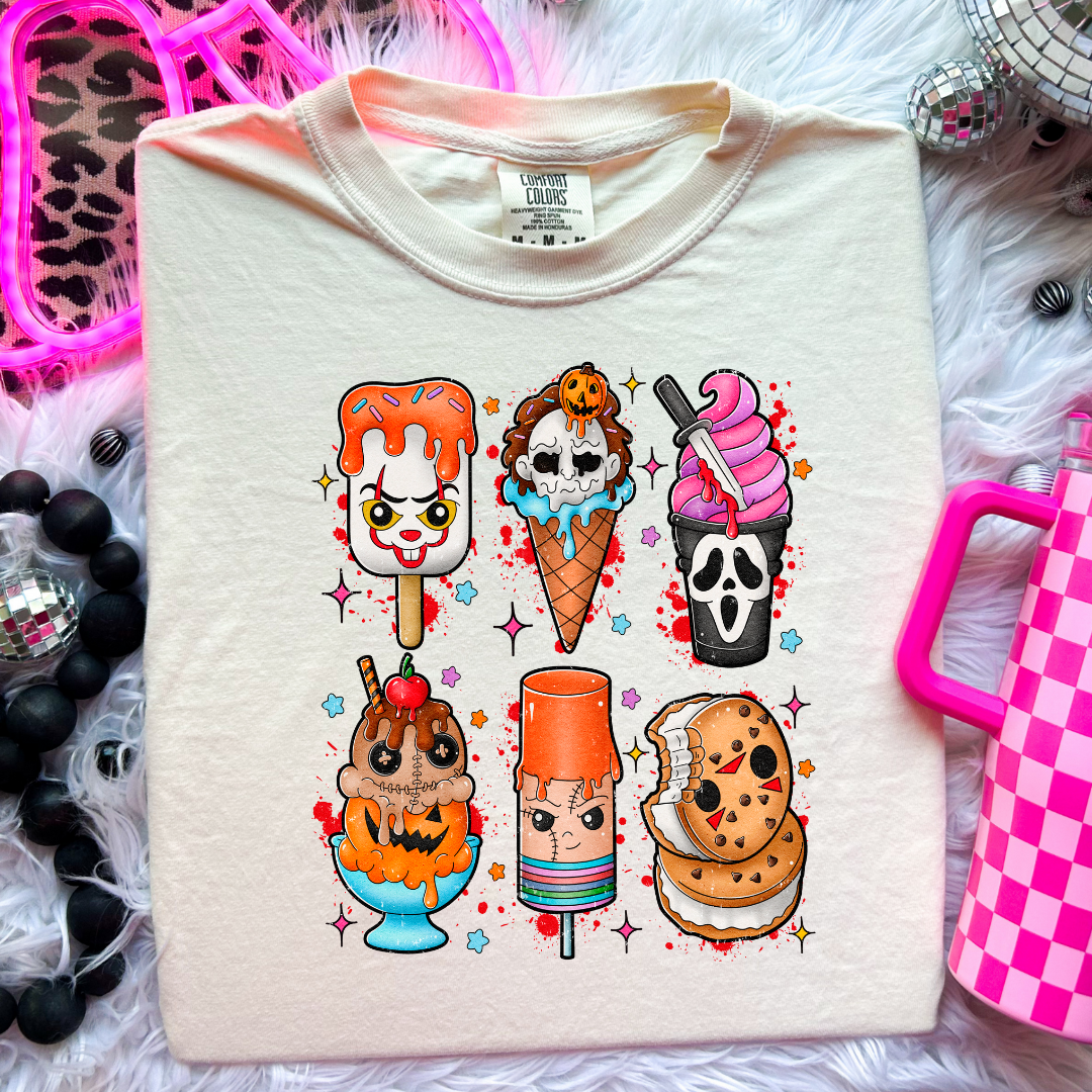 HORROR ICE CREAM TSHIRT