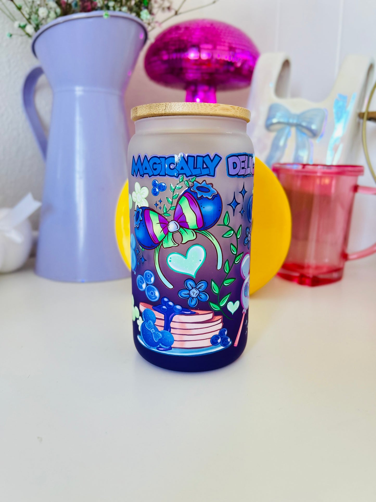 MAGIC FRUITS GLASS CAN