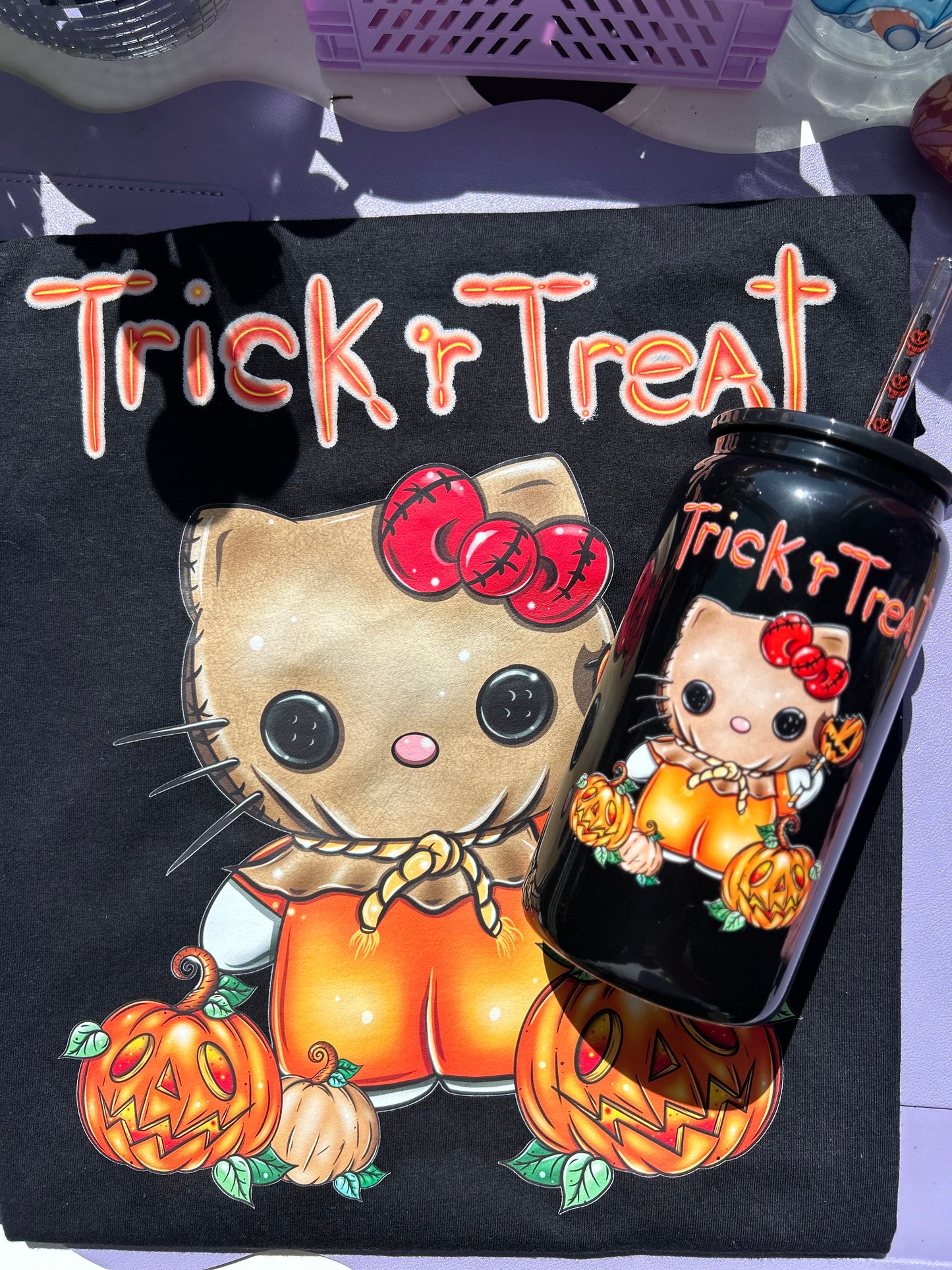 TRICK OR TREAT KITTY Crewneck