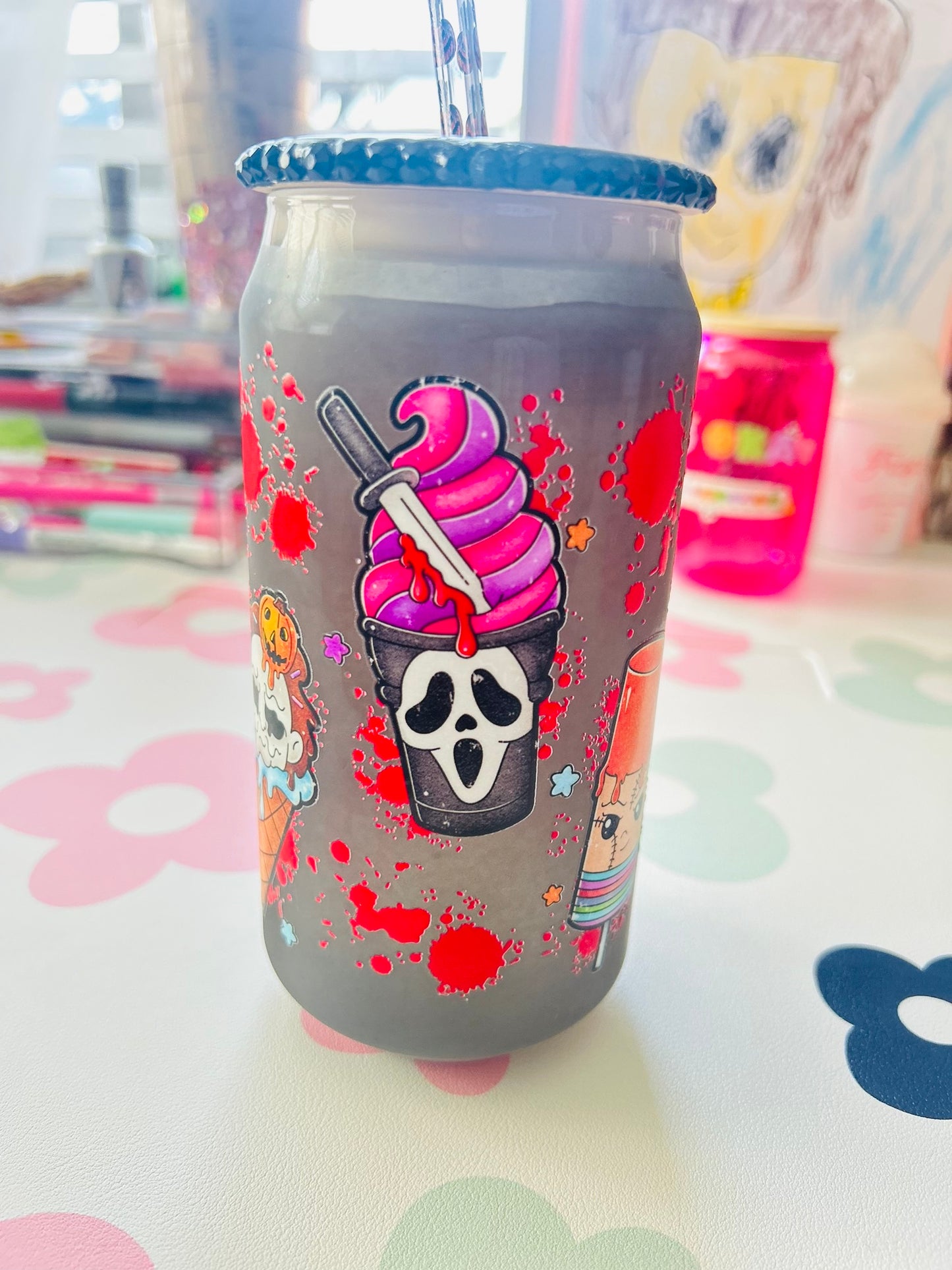 HORROR POPCICLES COLOR CHANGING CUP