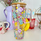 CUTE FLOWERS GLASS 40oz