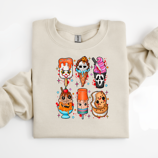 HORROR ICE CREAMS CREWNECK
