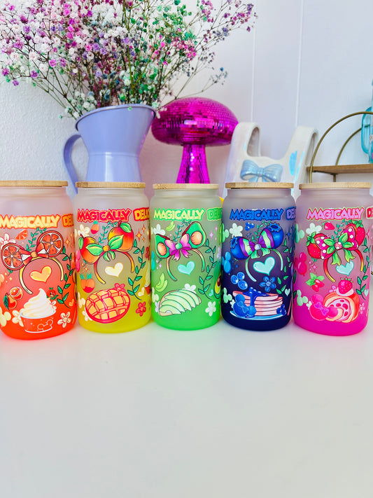 MAGIC FRUITS GLASS CAN